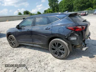 2020 Chevrolet Blazer RS with VIN 3GNKBERS2LS602195, listed as a Copart auction lot 59052535 with 81,371 mi miles and Salvage title. Bid and sale history available at DreamBid. Image 2.