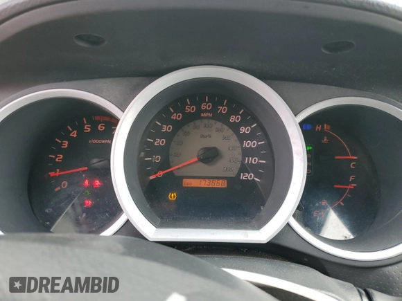 2009 Toyota Tacoma with VIN 5TENX22N89Z652464, listed as a Copart auction lot 47404575 with 173,868 mi miles and Salvage Title. Bid and sale history available at carsss.com. Image 9.