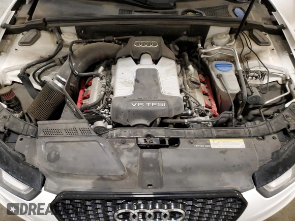 2014 Audi S5 Prestige z VIN WAUVGAFR1EA009446, wystawiony jako Copart lot #80795134 z przebiegiem 90 397 mil mil oraz Szkoda całkowita • Salvage title. Historia ofert i sprzedaży dostępna na DreamBid. Obrazek 11.