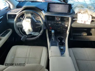 2022 Lexus RX 450h with VIN 2T2JGMDA2NC077634, listed as a Copart auction lot 46159825 with 19,583 mi miles and Non repairable. Bid and sale history available at DreamBid. Image 8.