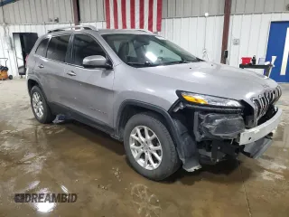 2018 Jeep Cherokee Latitude Plus with VIN 1C4PJMLBXJD562725, listed as a Copart auction lot 59078715 with 118,461 mi miles and Salvage title. Bid and sale history available at DreamBid. Image 4.