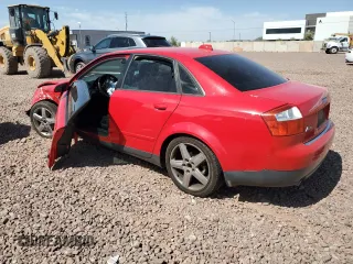 2004 Audi A4 1.8T with VIN WAULC68EX4A114950, listed as a Copart auction lot 56335704 with 0 mi miles and Salvage Title. Bid and sale history available at carsss.com. Image 2.