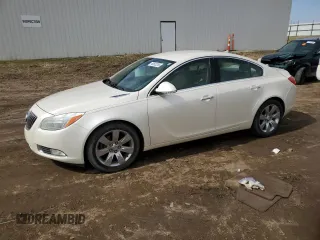 2012 Buick Regal Turbo Premium 1 with VIN 2G4GS5EVXC9140380, listed as a Copart auction lot 49582265 with 185,857 mi miles and Salvage Title. Bid and sale history available at carsss.com. Image 1.