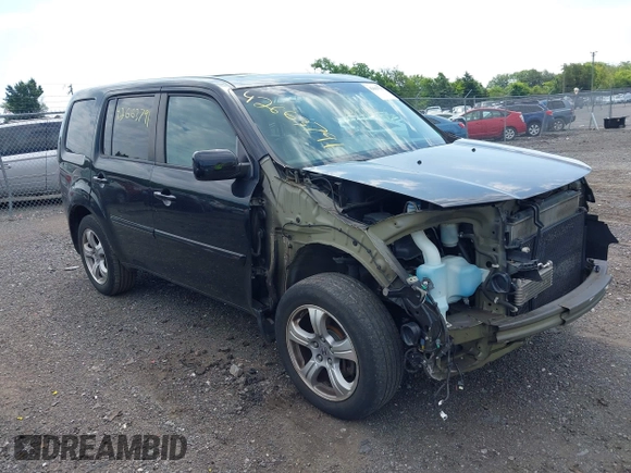 2013 Honda Pilot EX-L with VIN 5FNYF4H61DB024199, listed as a IAAI auction lot 42663791 with 176,294 mi miles and . Bid and sale history available at DreamBid. Image 1.