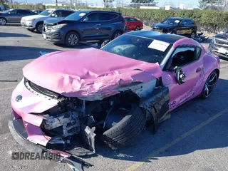 2022 Toyota GR Supra 3.0 with VIN WZ1DB0C01NW048474, listed as a IAAI auction lot 41636155 with 1 mi miles. Bid and sale history available at carsss.com. Image 2.