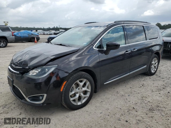 2017 Chrysler Pacifica Touring L z VIN 2C4RC1BG9HR560678, wystawiony jako Copart lot #55420305 z przebiegiem 137 577 mil mil oraz Szkoda całkowita • Salvage title. Historia ofert i sprzedaży dostępna na DreamBid. Obrazek 1.