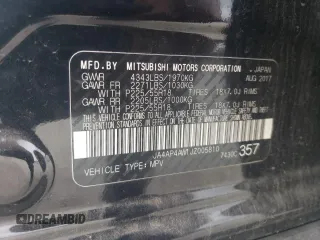 2018 Mitsubishi Outlander SEL z VIN JA4AP4AW1JZ005810, wystawiony jako Copart lot #47548005 z przebiegiem 70 165 mil mil oraz Szkoda całkowita • Salvage title. Historia ofert i sprzedaży dostępna na DreamBid. Obrazek 13.