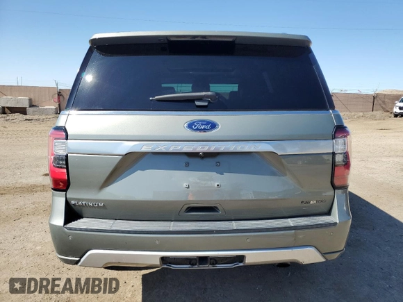 2019 Ford Expedition Platinum с VIN 1FMJU1MT1KEA58042, выставлен на аукционе Copart как лот 57112995 с пробегом 66 764 миль миль и Списание • Salvage title. История ставок и продаж доступна на DreamBid. Изображение 6.