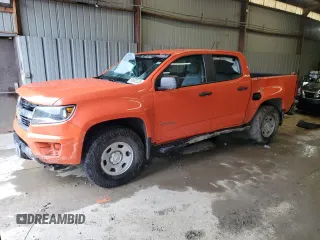 2019 Chevrolet Colorado 4WD Work Truck с VIN 1GCGTBEN5K1129323, выставлен на аукционе Copart как лот 58583225 с пробегом Не указан миль и Списание • Salvage title. История ставок и продаж доступна на DreamBid. Изображение 1.