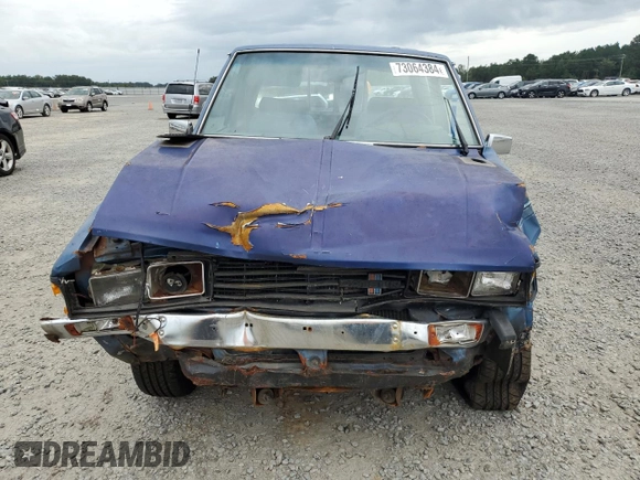 1981 Datsun 720 z VIN JN6MD06S9BW022929, wystawiony jako Copart lot #73064384 z przebiegiem 389 743 mil mil oraz Szkody całkowita. Historia ofert i sprzedaży dostępna na DreamBid. Obrazek 5.