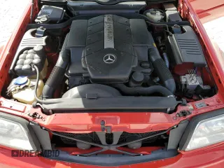 1999 Mercedes-Benz SL-Class with VIN WDBFA68F0XF178838, listed as a Copart auction lot 77040434 with 0 mi miles and Salvage Title. Bid and sale history available at carsss.com. Image 11.