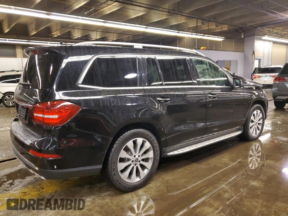 2017 Mercedes-Benz GLS 450 with VIN 4JGDF6EE2HA934539, listed as a Copart auction lot 39351704 with 52,700 mi miles and . Bid and sale history available at DreamBid. Image 3.