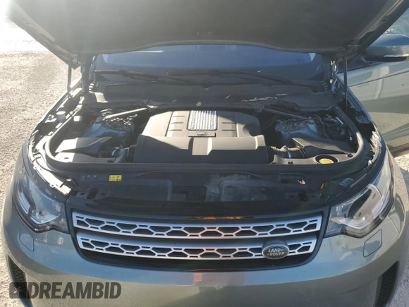 2017 Land Rover Discovery HSE Luxury with VIN SALRHBBV1HA040526, listed as a Copart auction lot 75683824 with 55,666 mi miles and Non Repairable. Bid and sale history available at carsss.com. Image 12.