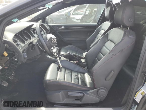 2015 Volkswagen GTI S with VIN 3VWY47AU3FM055868, listed as a Copart auction lot 74148414 with 67,032 mi miles and Salvage Title. Bid and sale history available at DreamBid. Image 7.