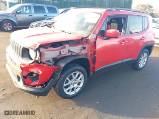 2019 Jeep Renegade Altitude with VIN ZACNJBBB9KPK14329, listed as a IAAI auction lot 41490766 with 140,234 mi miles. Bid and sale history available at carsss.com. Image 17.