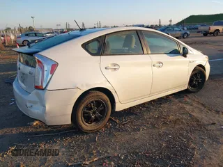 2013 Toyota Prius One with VIN JTDKN3DU5D0356118, listed as a IAAI auction lot 41892349 with 181,558 mi miles. Bid and sale history available at carsss.com. Image 4.