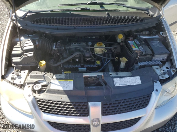2002 Dodge Caravan SE with VIN 1B4GP25392B702881, listed as a Copart auction lot 47393915 with 138,323 mi miles and Salvage Title. Bid and sale history available at carsss.com. Image 12.