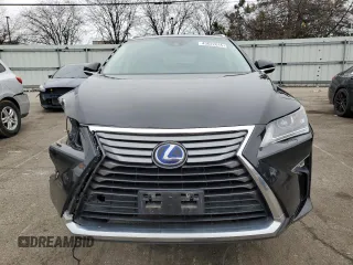 2018 Lexus RX with VIN JTJDGKCA7J2002652, listed as a Copart auction lot 43622615 with 80,374 mi miles and Salvage Title. Bid and sale history available at carsss.com. Image 5.