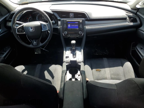 2019 Honda Civic Sedan LX with VIN 19XFC2F65KE047480, listed as a Copart auction lot 49339245 with 98,549 mi miles and Salvage Title. Bid and sale history available at carsss.com. Image 8.