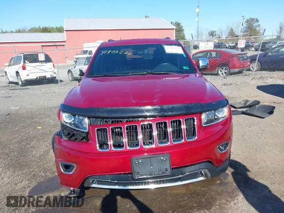 2014 Jeep Grand Cherokee Limited with VIN 1C4RJFBG3EC378918, listed as a IAAI auction lot 41903277 with 137,516 mi miles. Bid and sale history available at carsss.com. Image 12.