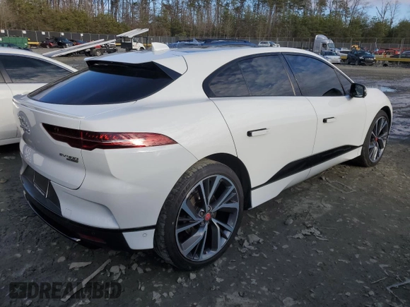 2019 Jaguar I-Pace HSE с VIN SADHD2S11K1F63703, выставлен на аукционе Copart как лот 86381394 с пробегом 43 348 миль миль и Списание • Salvage title. История ставок и продаж доступна на DreamBid. Изображение 3.