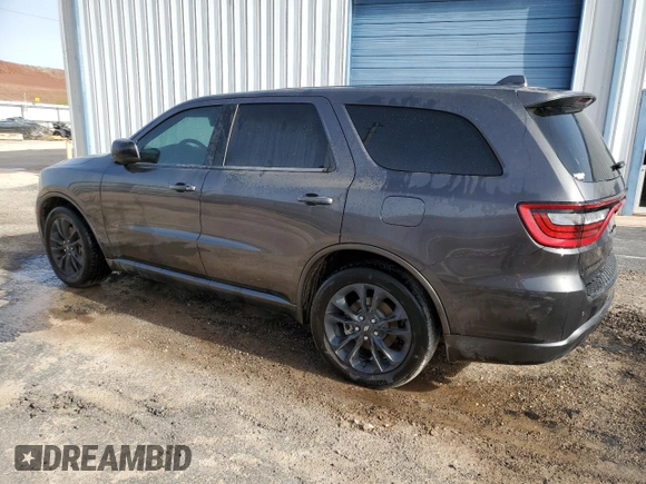 2021 Dodge Durango SXT Plus with VIN 1C4RDHAG1MC762196, listed as a Copart auction lot 51106245 with 60,539 mi miles and Clean Title. Bid and sale history available at DreamBid. Image 2.