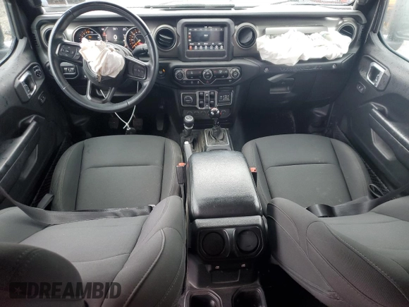 2018 Jeep Wrangler Unlimited Sport S с VIN 1C4HJXDG5JW171809, выставлен на аукционе Copart как лот 57834345 с пробегом 74 012 миль миль и Списание • Salvage title. История ставок и продаж доступна на DreamBid. Изображение 8.