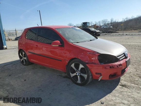2007 Volkswagen Rabbit with VIN WVWBR71K77W207290, listed as a Copart auction lot 48497225 with 165,716 mi miles and Salvage title. Bid and sale history available at DreamBid. Image 4.