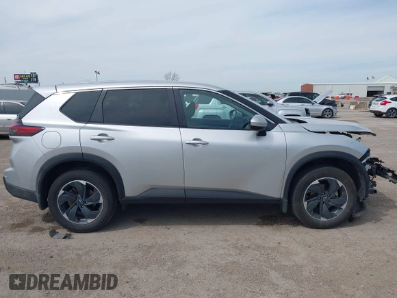 2024 Nissan Rogue SV with VIN JN8BT3BA9RW351981, listed as a IAAI auction lot 41801994 with 124,638 mi miles and . Bid and sale history available at carsss.com. Image 13.