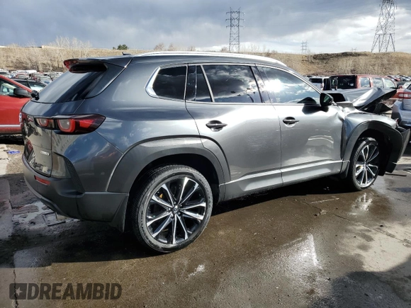 2024 Mazda CX-50 S Premium Plus z VIN 7MMVABEM6RN198254, wystawiony jako Copart lot #50001465 z przebiegiem 11 504 mil mil oraz Szkoda całkowita • Salvage title. Historia ofert i sprzedaży dostępna na DreamBid. Obrazek 3.