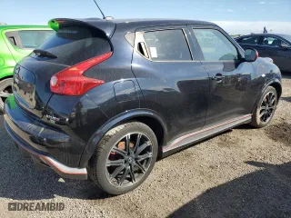 2014 Nissan Juke NISMO RS with VIN JN8DF5MV8ET150385, listed as a Copart auction lot 75107014 with 0 mi miles and Non Repairable. Bid and sale history available at carsss.com. Image 3.
