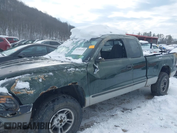 1997 Dodge Dakota with VIN 1B7GG23X5VS121326, listed as a IAAI auction lot 41341453 with 183,514 mi miles. Bid and sale history available at carsss.com. Image 6.