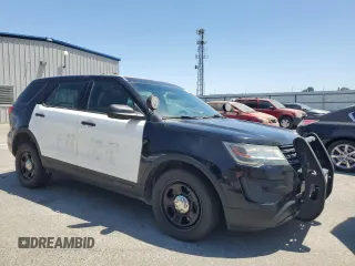 2016 Ford Police Interceptor Utility z VIN 1FM5K8ARXGGA52390, wystawiony jako Copart lot #60826115 z przebiegiem 139 844 mil mil oraz Czysty tytuł • Clean title. Historia ofert i sprzedaży dostępna na DreamBid. Obrazek 4.