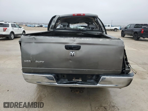 2006 Dodge Ram 2500 SLT with VIN 3D7KR28C76G102169, listed as a Copart auction lot 44617285 with 0 mi miles and Non Repairable. Bid and sale history available at carsss.com. Image 6.