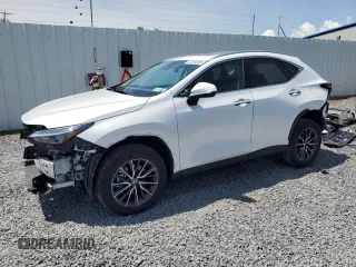 2022 Lexus NX 250 with VIN 2T2ADCEZ6NC001776, listed as a Copart auction lot 57554935 with 16,486 mi miles and Salvage title. Bid and sale history available at DreamBid. Image 1.
