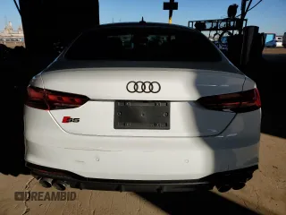 2022 Audi S5 Sportback Premium Plus z VIN WAUC4CF52NA011604, wystawiony jako Copart lot #86558964 z przebiegiem 37 669 mil mil oraz Szkoda całkowita • Salvage title. Historia ofert i sprzedaży dostępna na DreamBid. Obrazek 6.