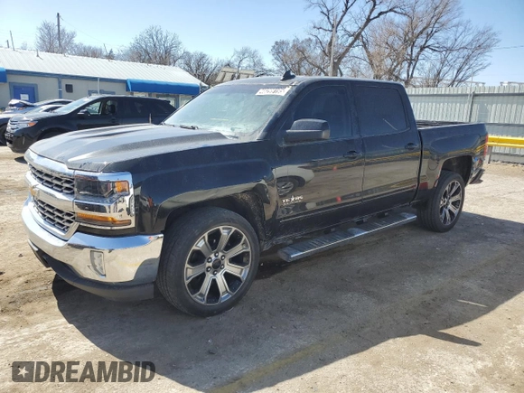 2018 Chevrolet Silverado 1500 LT with VIN 3GCPCREC0JG411036, listed as a Copart auction lot 48299195 with 99,398 mi miles and Clean Title. Bid and sale history available at carsss.com. Image 1.
