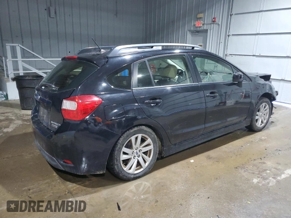2016 Subaru Impreza Special Sports Premium with VIN JF1GPAP68GH205531, listed as a Copart auction lot 46801295 with 138,127 mi miles and Salvage title. Bid and sale history available at DreamBid. Image 3.