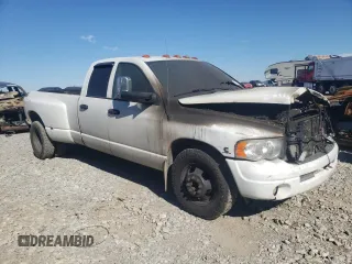 2003 Dodge Ram 3500 ST with VIN 3D7MA48C13G785560, listed as a Copart auction lot 75543154 with 0 mi miles and Salvage Title. Bid and sale history available at carsss.com. Image 4.