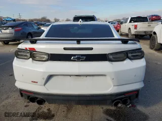 2021 Chevrolet Camaro 2SS with VIN 1G1FH1R7XM0104020, listed as a Copart auction lot 86923124 with 27,123 mi miles and Salvage Title. Bid and sale history available at carsss.com. Image 6.