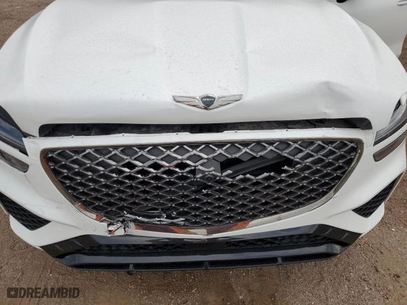 2023 Genesis GV70 3.5T Sport with VIN KMUMCDTC0PU082611, listed as a Copart auction lot 69117154 with 35,972 mi miles and Salvage Title. Bid and sale history available at carsss.com. Image 12.