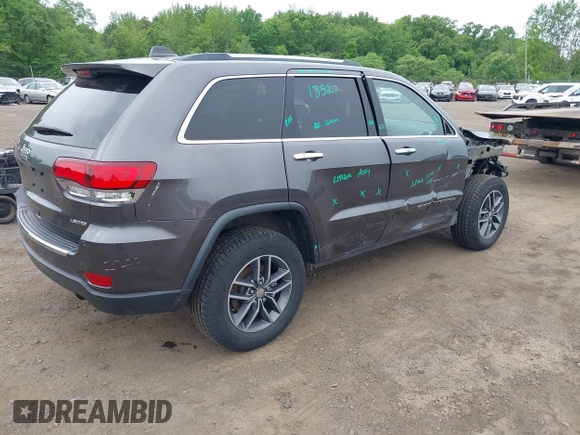 2021 Jeep Grand Cherokee 80th Anniversary with VIN 1C4RJFBG4MC669104, listed as a IAAI auction lot 42319682 with 37,397 mi miles and . Bid and sale history available at DreamBid. Image 4.
