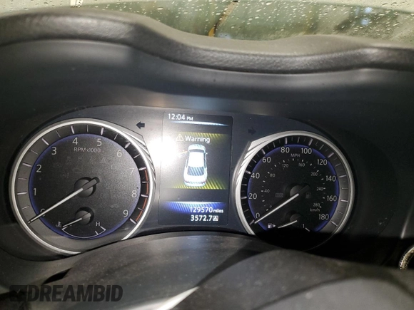 2017 Infiniti Q50 Signature Edition with VIN JN1EV7AP8HM742195, listed as a Copart auction lot 85845844 with 129,570 mi miles and Salvage title. Bid and sale history available at DreamBid. Image 9.