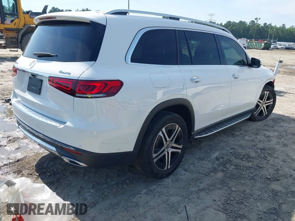 2022 Mercedes-Benz GLS 450 with VIN 4JGFF5KE6NA716736, listed as a IAAI auction lot 42269189 with 50,929 mi miles and . Bid and sale history available at DreamBid. Image 4.