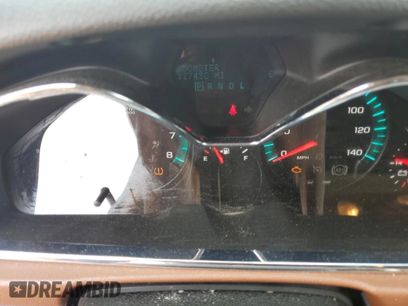 2016 Chevrolet Traverse LT with VIN 1GNKRHKD4GJ324044, listed as a Copart auction lot 55445295 with 127,450 mi miles and Salvage title. Bid and sale history available at DreamBid. Image 9.