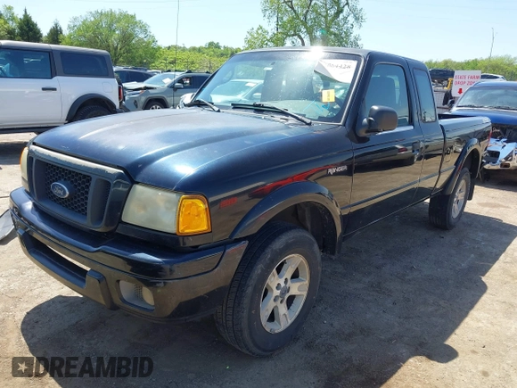 2005 Ford Ranger XL with VIN 1FTYR14U25PA85501, listed as a IAAI auction lot 42064428 with 114,906 mi miles. Bid and sale history available at carsss.com. Image 17.