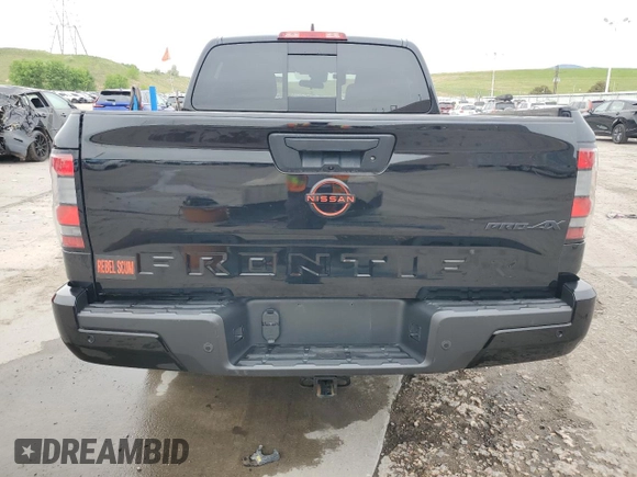2023 Nissan Frontier SV with VIN 1N6ED1EK8PN670416, listed as a Copart auction lot 59204005 with 19,155 mi miles and Salvage title. Bid and sale history available at DreamBid. Image 6.