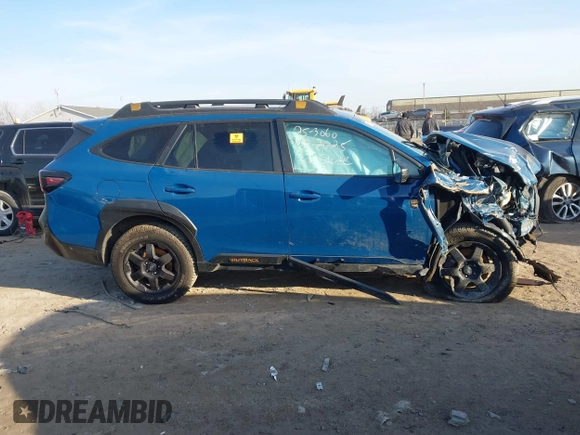 2023 Subaru Outback Wilderness with VIN 4S4BTGUD2P3115614, listed as a IAAI auction lot 41736207 with Not Provided miles and . Bid and sale history available at DreamBid. Image 12.