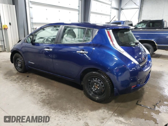 2016 Nissan LEAF S with VIN 1N4BZ0CP5GC308626, listed as a Copart auction lot 42102433 with 65,657 mi miles. Bid and sale history available at carsss.com. Image 2.