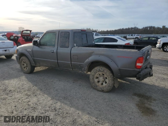 2007 Ford Ranger STX with VIN 1FTYR44U67PA49461, listed as a Copart auction lot 48434405 with Not Provided miles and Salvage Title. Bid and sale history available at carsss.com. Image 2.